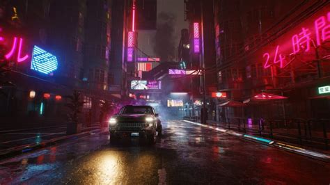 New Cyberpunk 2077 Screenshots Show Off The Neon Style Of Night City