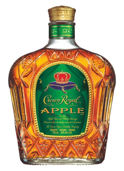 As with everything here at drink spirits, it ultimately comes down to what's in the glass Crown Royal Bottle - Whisky Crown Royal Apple ...