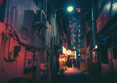 Urban Japanese Alley Wallpapers Top Free Urban Japanese Alley