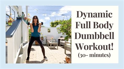 30 minute full body dumbbell workout youtube