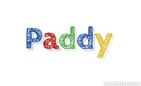 Paddy Logo Herramienta De Diseño De Nombres Gratis De Flaming Text