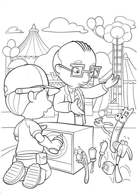 Coloring Pages Handy Manny Printable Coloring Pages