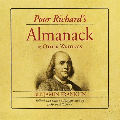 Benjamin Franklin Poor Richards Almanack Opere Morali