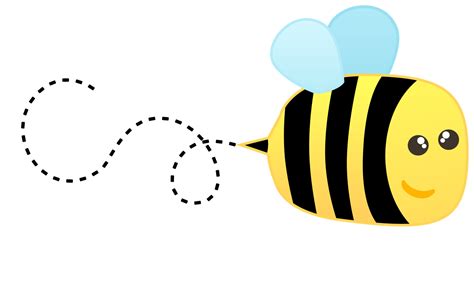 Flying Bee Clip Art Cliparts