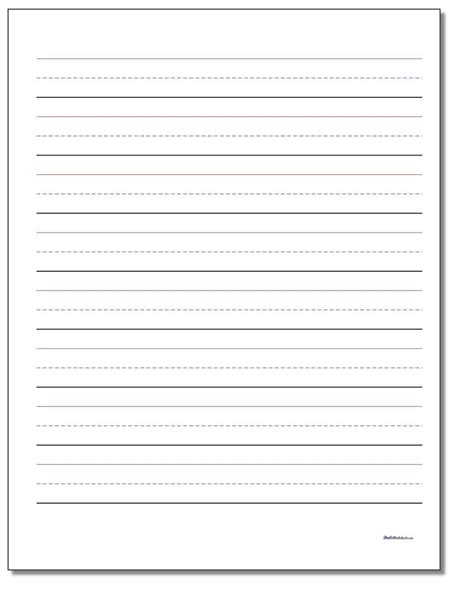 A line divided into 3. Best primary writing paper printable | Stone Website