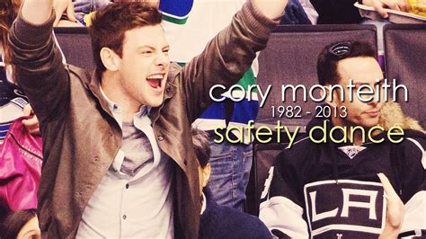 Cory Monteith Safety Dance Youtube