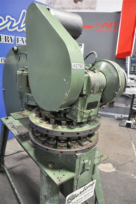 For Sale 15 Ton Used Wiedemann Power Turret Punch Press Mdl R 41p