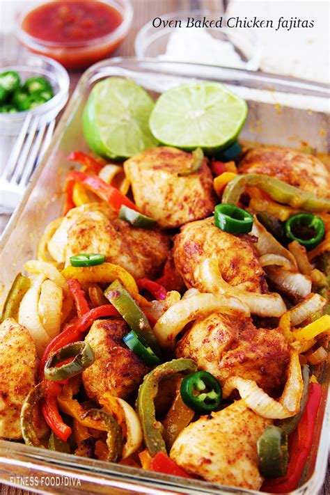 Maybe you would like to learn more about one of these? Oven Baked Chicken Fajitas | Fitness Food Diva