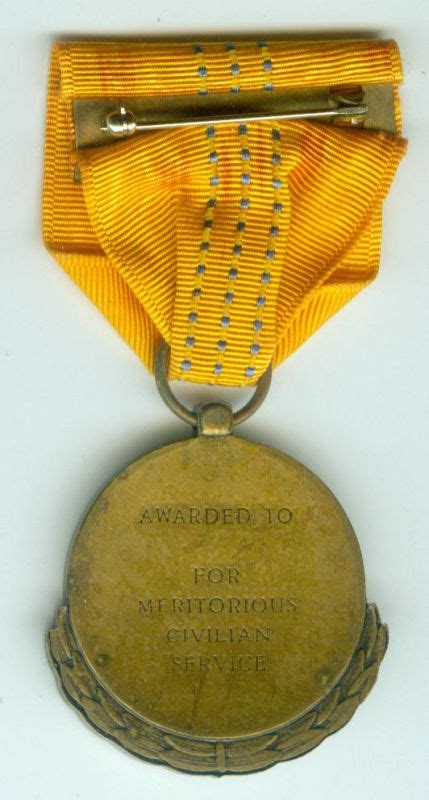 Secretary Of Defense Meritorious Civilian Service Award
