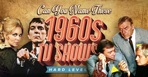 Can You Name These 1960s Tv Shows Hard Level