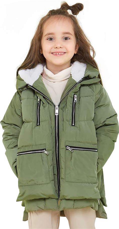 Buy Orolay Children Hooded Down Coat Girls Quilted Puffer Jacket Boys