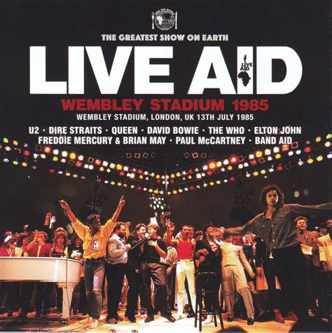 Seven seas of rhye (live at wembley stadium / july 1986). Live Aid Wembley Stadium 1985 (2018, CD) | Discogs
