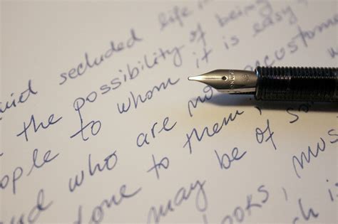 Carta Escritura A Mano Tinta Foto Gratis En Pixabay