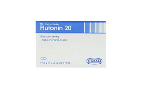 Thuốc Flutonin 20Mg Hasan Điều Trị Rối Loạn Trầm Cảm Hộp 3 Vỉ X 10