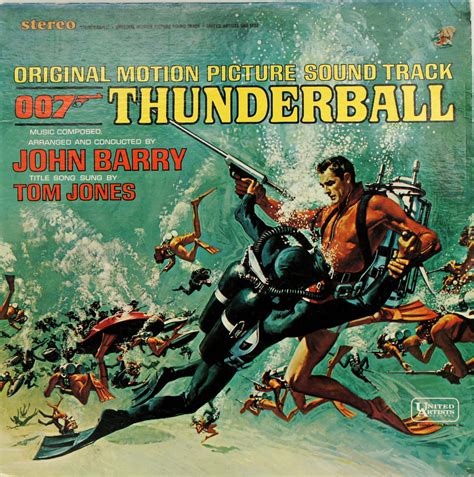 Ephemera From The James Bond Film And Book Thunderball Flashbak