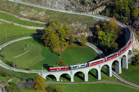 Swiss Alps Bernina Express Rail Tour From Milan With Hotel Pick Up