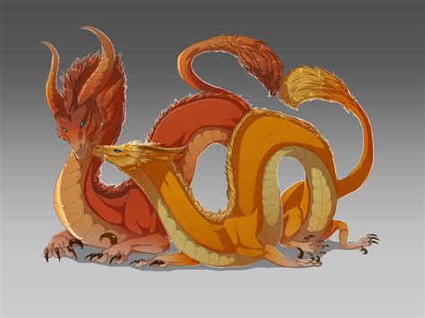 Grapefruit And Orange Dragon Dragon Artwork Fantasy Dragon Art