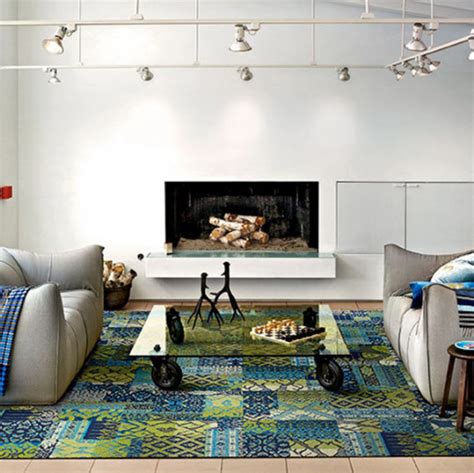 Colorful Modular Carpet Tiles From Flor9 At In Seven Colors