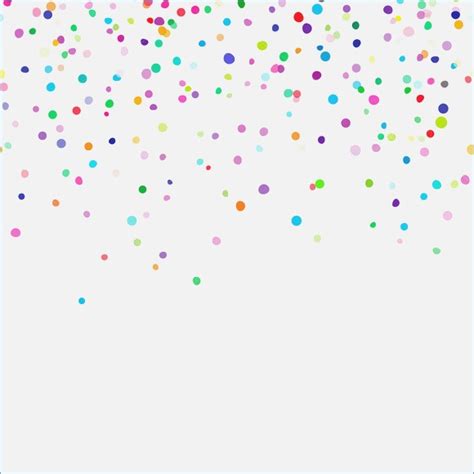 Colorful confetti background in flat style. Confetti Clipart Background