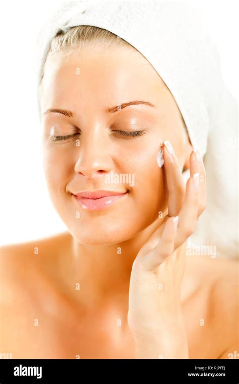 Beauty Skin Care Stock Photo Alamy