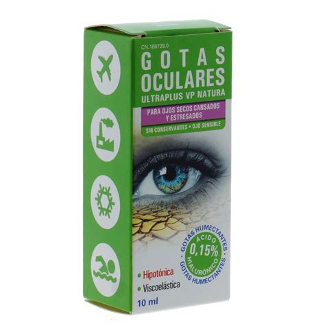 Gotas Oculares Vp Gotas Para Los Ojos Secos Y Estresados C Mpralas