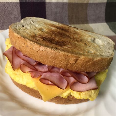 Ham Egg And Cheese Sandwich Lehmans Deli