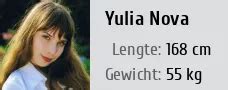 Yulia Nova Lengte Gewicht Lichaamsparameters Leeftijd