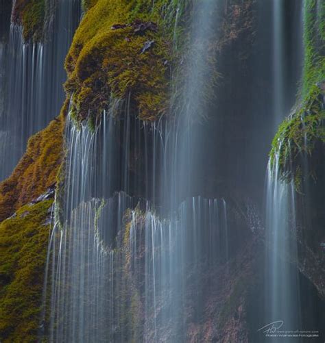 Fall Closeup Bavarian Waterfall By Florian Warnecke Scenery