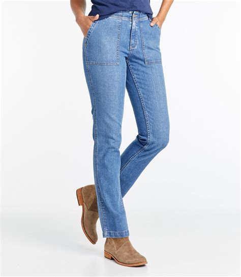 Womens 1912 Jeans Favorite Fit Utility At Ll Bean