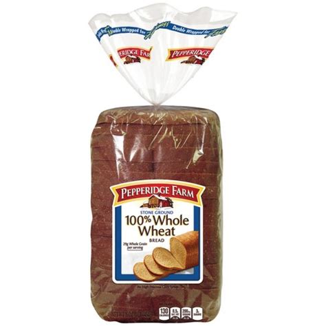 Pepperidge farm is an american commercial bakery founded in 1937 by margaret rudkin, who named the brand after her family's property in fairfield, connecticut, which in turn was named for the pepperidge tree, nyssa sylvatica. Pepperidge Farm® Stone Ground 100% Whole Wheat Bread, 16oz ...