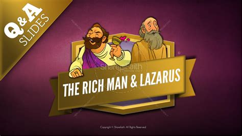 Luke 16 Lazarus And The Rich Man Kids Bible Story Sharefaith Media