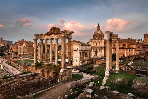 Nature Landscape Rome Old Building Wallpapers Hd Desktop And