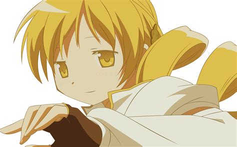 Tons of awesome yellow anime wallpapers to download for free. blonde hair close gloves mahou shoujo madoka magica ...