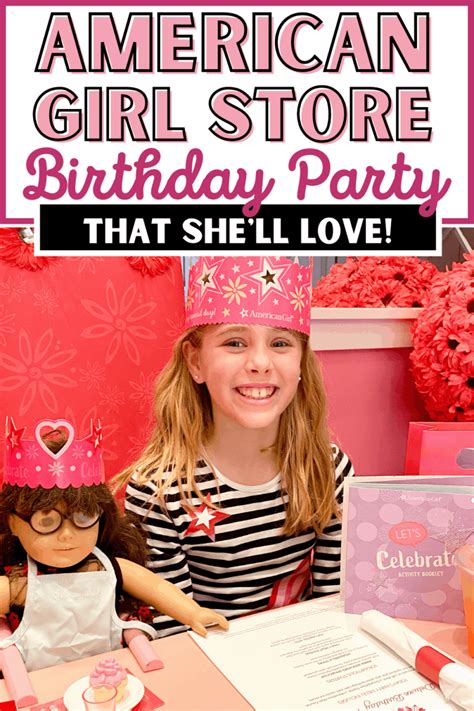 american girl doll birthday party britt s 9th birthday