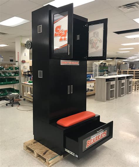 Sammy The Bearkat Mascot Locker