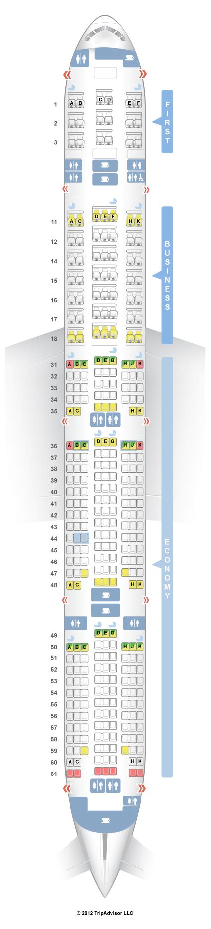 Seatguru Seat Map Singapore Airlines