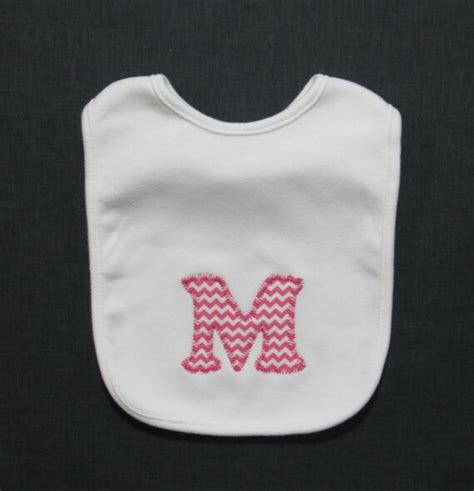 Personalized Baby Bib Initial Bib Name Bib Baby Bib Baby