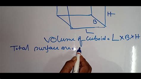 Formula Of Cuboid Easy Mathematics Learning 2020 Youtube