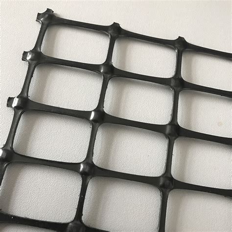 PP Biaxial Plastic Geogrid BX1100 BX1200 China Manufacturer