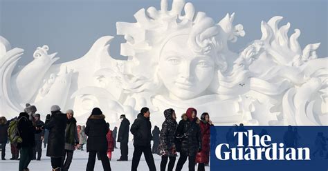 Ice Palaces And Neon Slides At China Snow Festival In