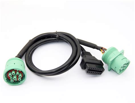 J1939 Type2 Male To Female To Obd2 Cable