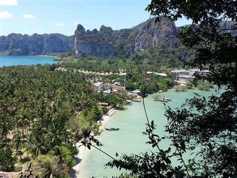 From The Cliffs At Railay Bay Thailand Railay Landscape Outdoor