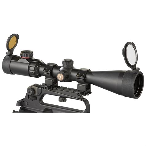 Osprey® 3 12x50 Mm Illuminated Range Finding Reticle Scope 171652 Rifle Scopes And