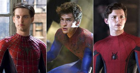 All Actors Who Played Spider Man From To Holland Maguire