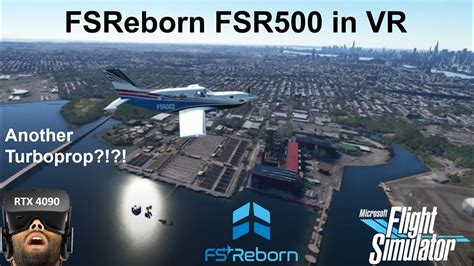 Fsreborn Piper M500 Vr Flight Over Manhattan Msfs 2020 Rtx 4090
