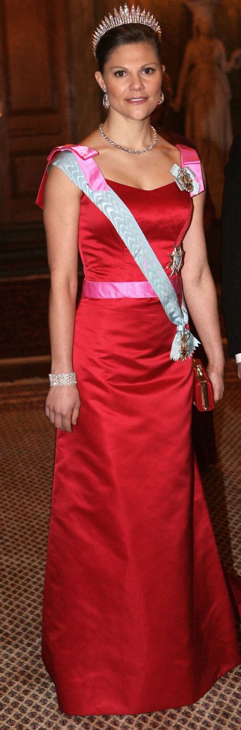 Crown Princess Victoria Wore This Tiara For The Representatives Dinner