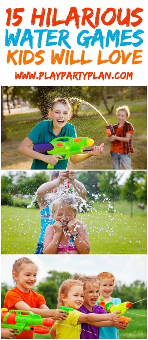 The backyard was transformed into a fun water wonderland.the girls had a. The Ultimate List of Water Games for Kids and Adults ...