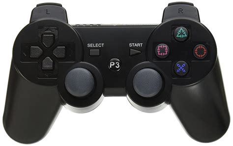 Ps3 Playstation Wireless Bluetooth Game Controller Remote Black Red