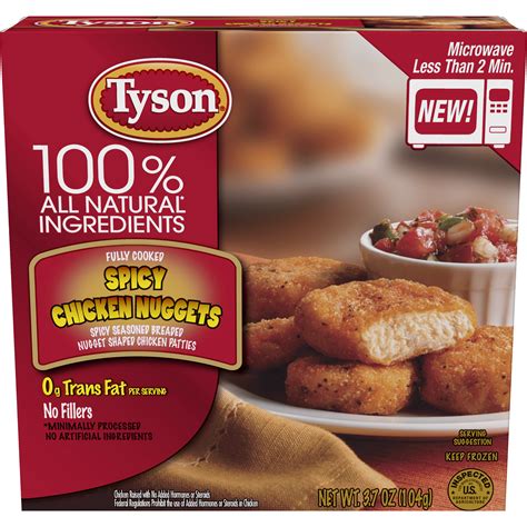 2014, laurie david, the family cooks. Tyson Spicy Chicken Nuggets, 3.7 oz - Walmart.com ...