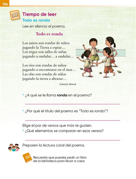 Lengua Materna Español Segundo Grado 2020 2021 Página 134 De 225